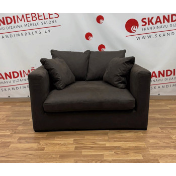 Kėdė XL COMFY (1,5 vietos) (Tamsiai ruda)